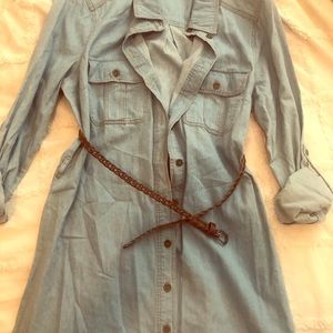 Forever 21 denim dress with belt